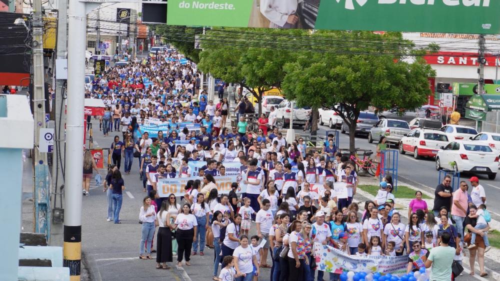Caminhada de Conscientização do Autismo é realizada nesta terça-feira (02) em Patos 