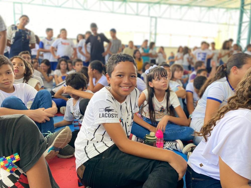 Escola Municipal Dionísio da Costa ganha cobertura do pátio e espaço de convivência