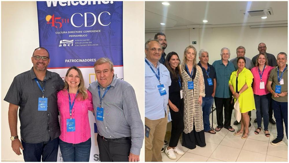 Cultura Inglesa Patos marca presença na 45ª Conferência de Diretores em Porto de Galinhas e anuncia novidades em breve