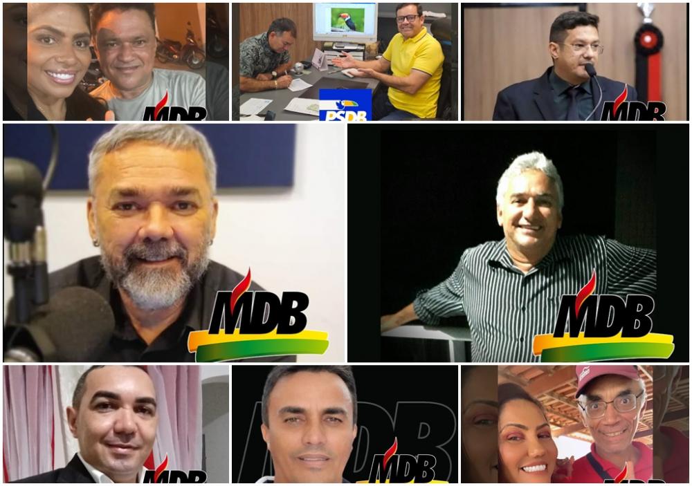 Divulgados alguns nomes que deverão concorrer à vaga de vereador em Patos pelo MDB e PSDB. Veja 