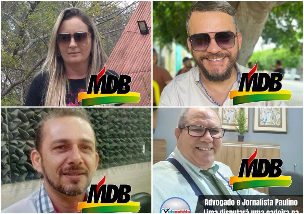 No apagar das luzes do prazo de filiação, MDB de Patos aparece com nomes novos e já conhecidos na política local