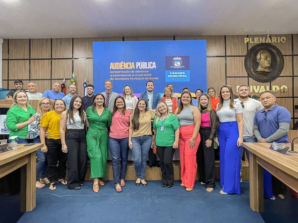 Prefeitura de Patos investe 102 milhões de reais em Saúde Municipal no ano de 2023: Relatório anual destaca avanços e melhorias