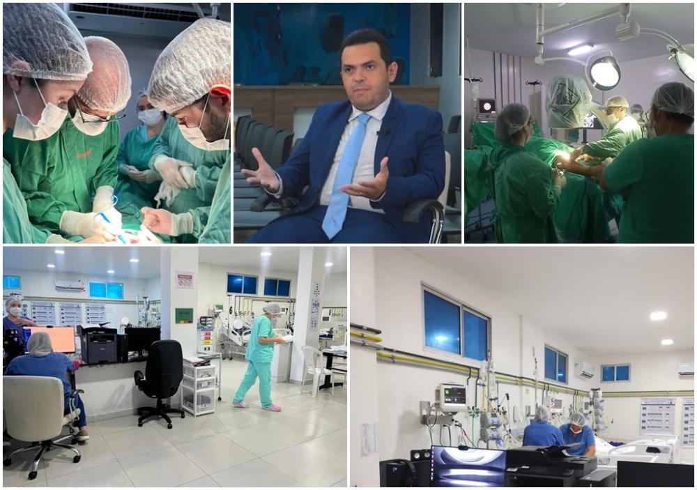 Hospital de Patos realiza mais de 13 mil atendimentos e mil cirurgias no 1º trimestre de 2024