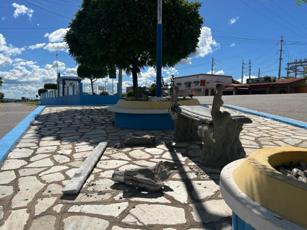 Nota de Repúdio: Gestão Municipal de Malta condena atos de vandalismo em Praça Pública