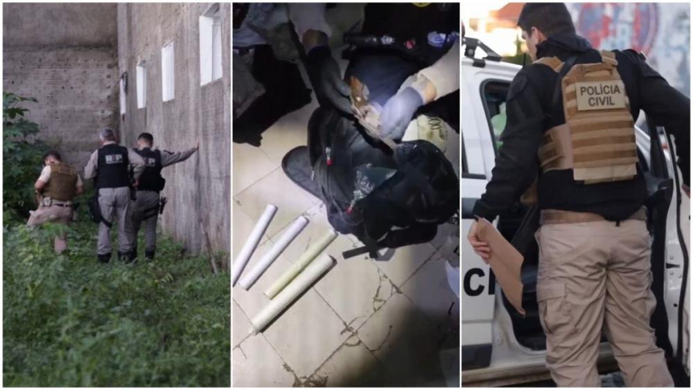 Forças de segurança deflagraram operação de repressão qualificada na cidade de Patos