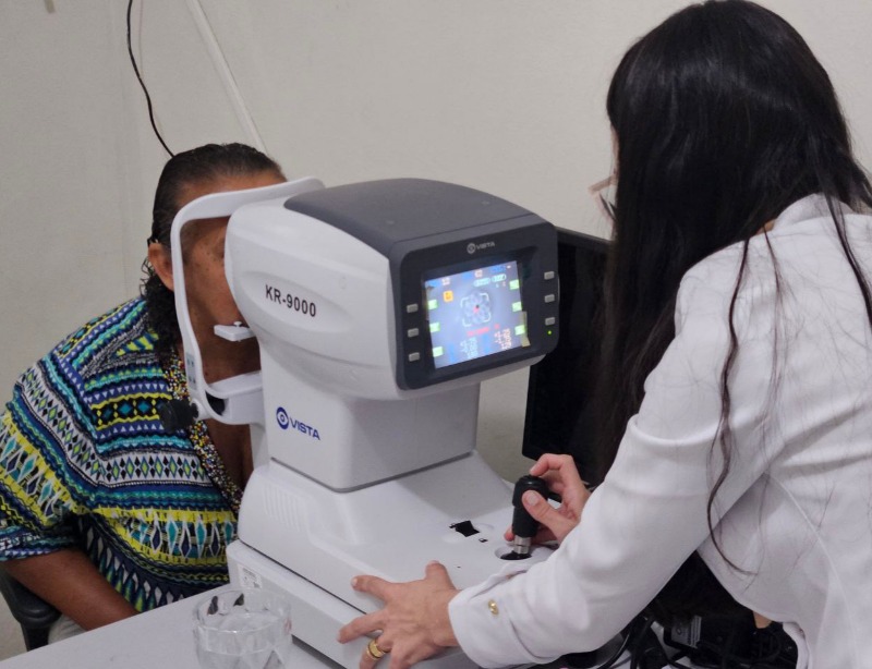 Prefeitura de Catingueira avança na saúde e disponibiliza atendimento especializado com médico oftamologista