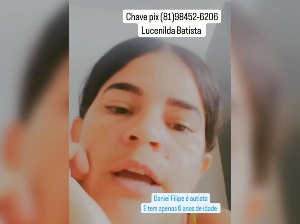 Em Patos: Mãe faz apelo por ajuda para custear cirurgia de filho autista