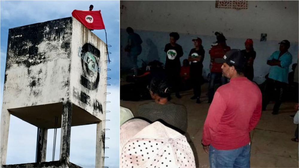 Movimento Sem Terra ocupa área abandonada de 500 hectares da Embrapa em Patos