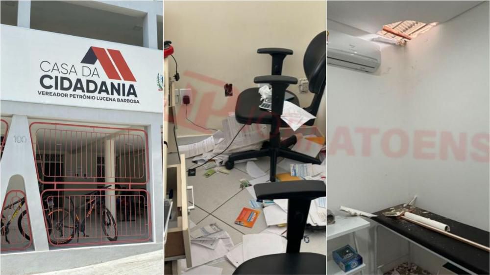 Gerente da Casa da Cidadania em Patos fala sobre estrago provocado por vândalos após invasão do prédio