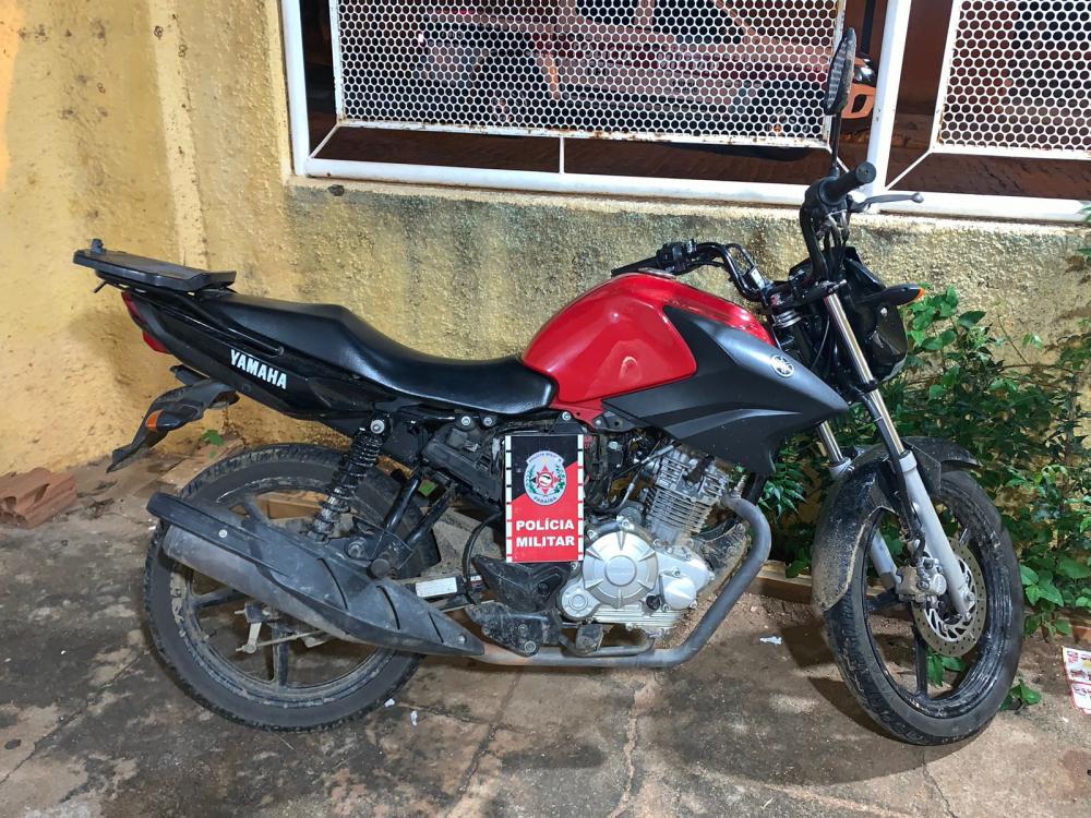 Policiais Militares recuperam motocicleta roubada em Jericó-PB nesta quinta (25)