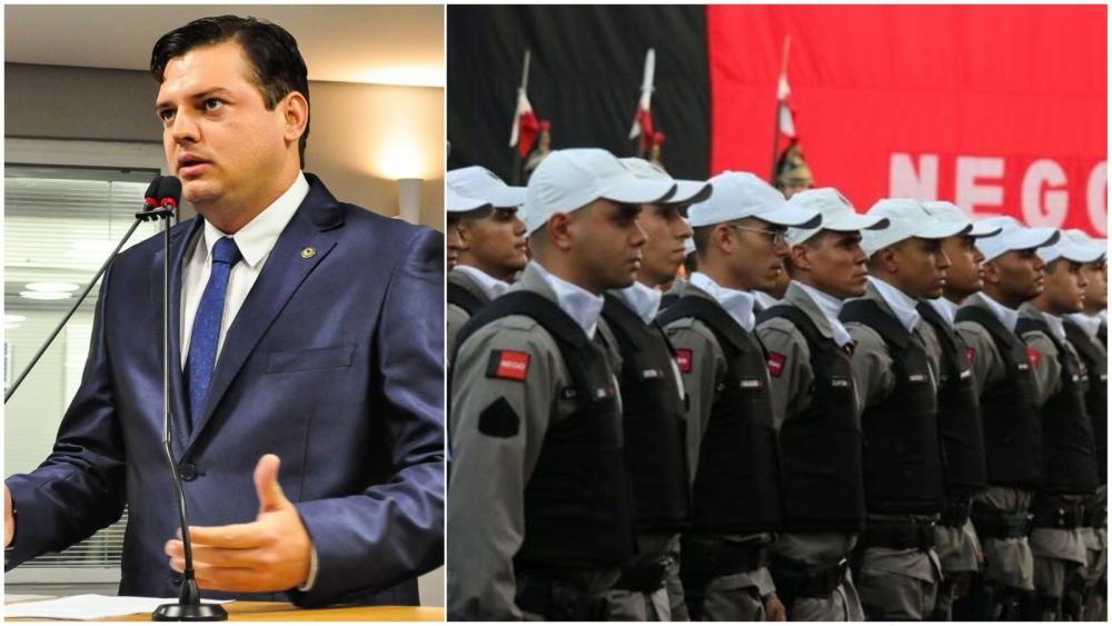 Deputado cobra ampliação de vagas no concurso da Polícia Militar da Paraíba, durante sessão na ALPB