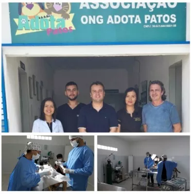 Prefeitura de São Mamede em parceria com a ONG Adota Patos iniciam as cirurgias de castrações de cães e gatos