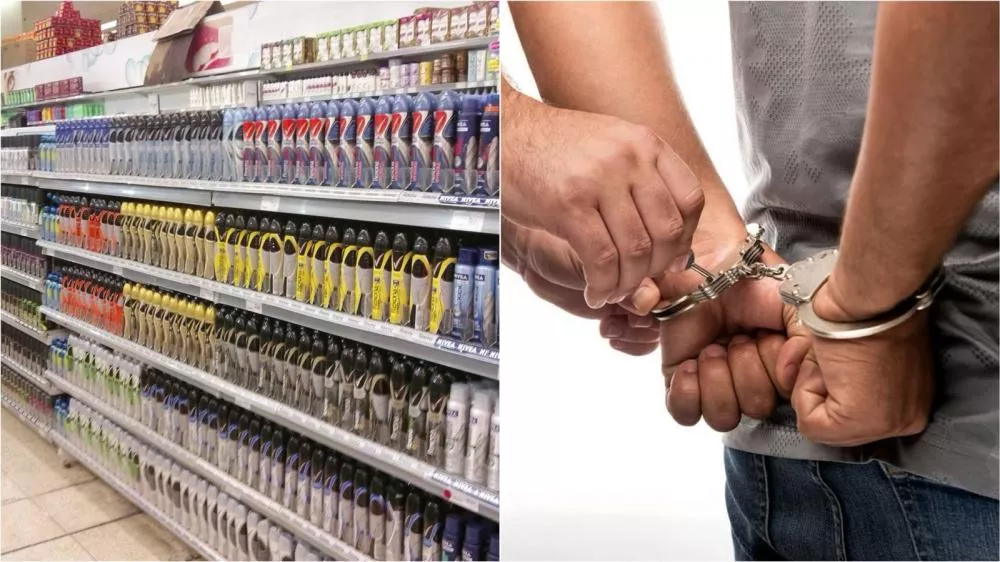 Indivíduo suspeito de furtar desodorantes de estabelecimento no Centro de Patos é detido pela PM e confessa ter trocado produtos por cachaça e drogas