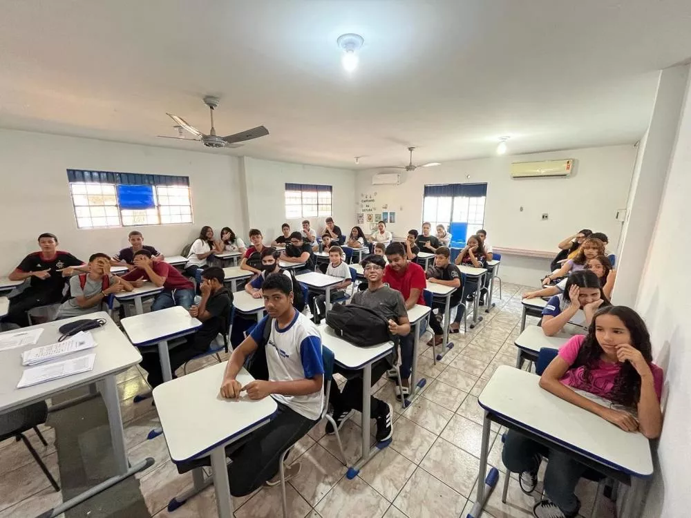 Alunos da rede municipal de Educação de Patos participam de etapa da Olimpíada Sertaneja de Matemática