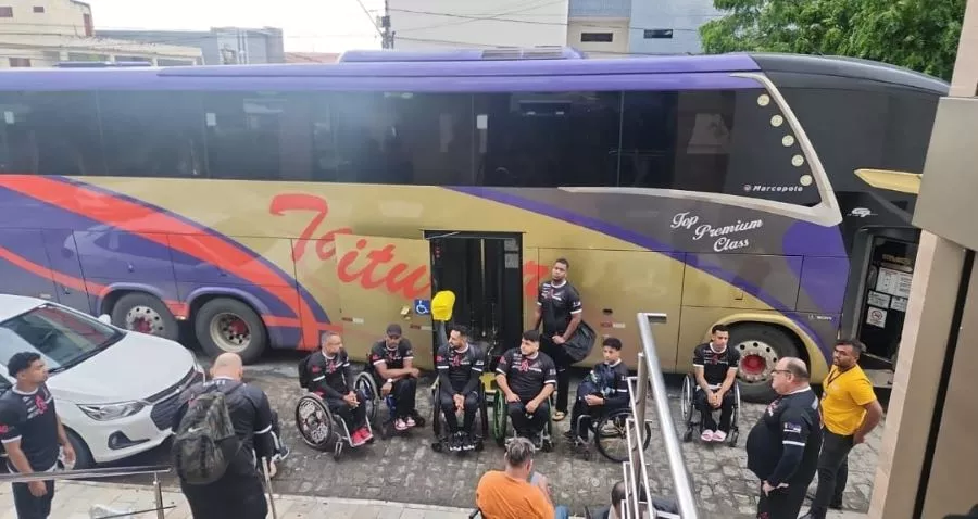 Equipe de basquete em cadeira de rodas da AAPD-PB esteve em Patos e elogia estrutura da cidade