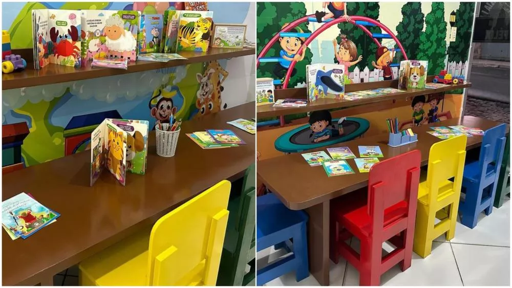 Cantinho da criança estimula a leitura e interação em unidades básicas de saúde de Catingueira