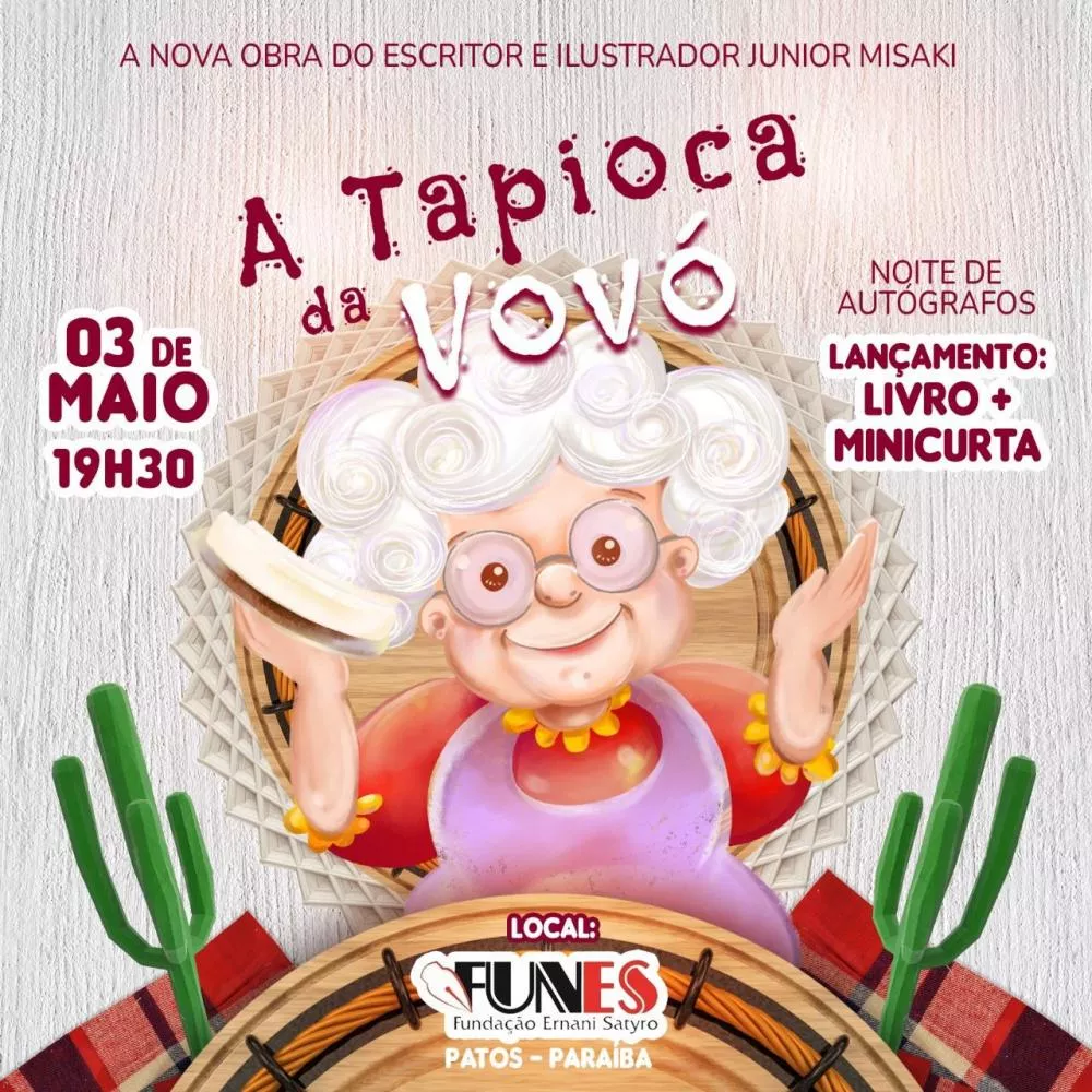 Das páginas à tela do cinema: obra literária infantil de autor patoense vira curta-metragem