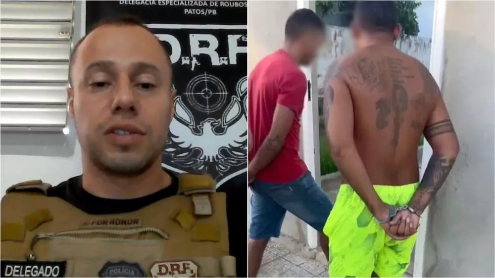 Operação em Pombal foi desencadeada após pai e filho serem torturados com ferro de passar roupa durante assalto em propriedade rural; delegado comenta