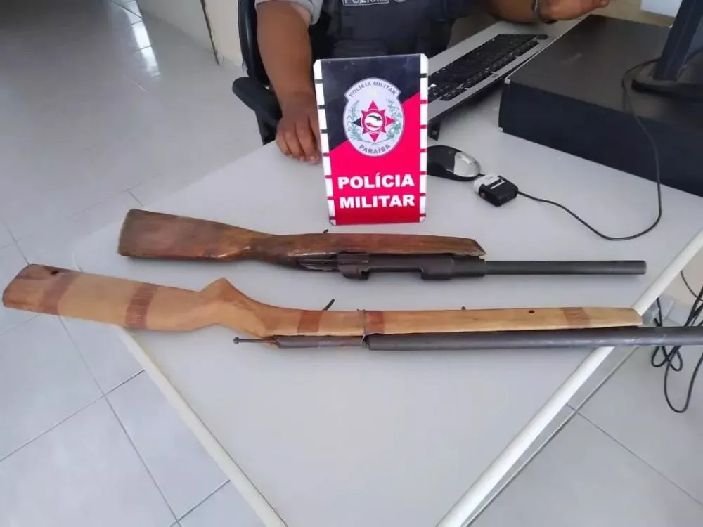 Polícia Militar apreende armas de fogo em Boa Ventura 