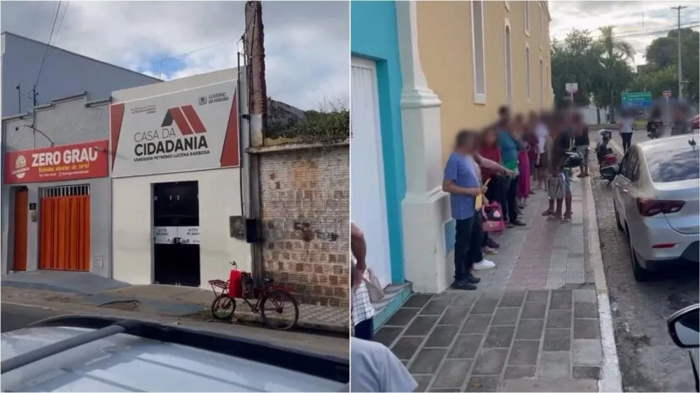 Internauta reclama de filas para atendimento na Casa da Cidadania; gerência se posiciona. Ouça