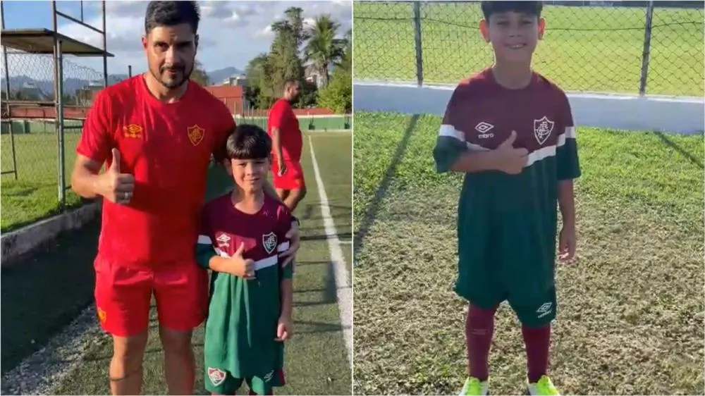 Garoto patoense de apenas 9 anos é aprovado em teste das categorias de base do Fluminense; veja vídeo