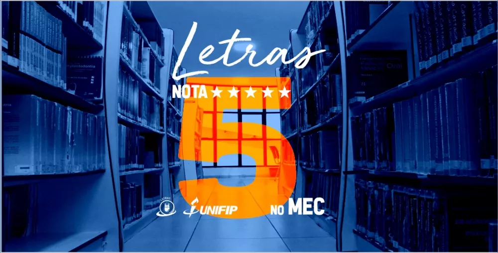 Curso de Letras UNIFIP é avaliado com Conceito Máximo no Ministério da Educação 