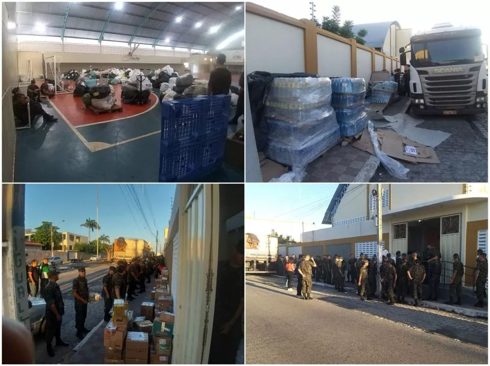 Internauta elogia Tiro de Guerra de Patos por auxiliar na assistência às vítimas das enchentes no RS