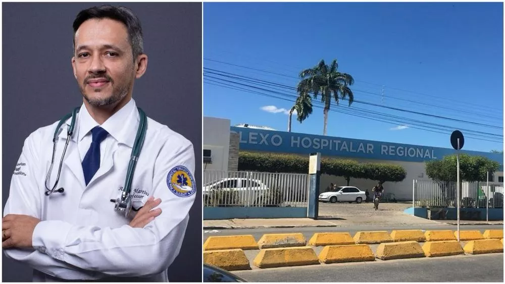 Coordenador de Pronto Atendimento do Hospital Regional atualiza estado de saúde das vítimas de acidente em obra no Centro de Patos