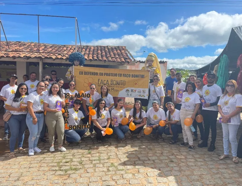 Maio Laranja: Assistência Social de Matureia realiza ação de combate ao abuso e exploração sexual de crianças e adolescentes