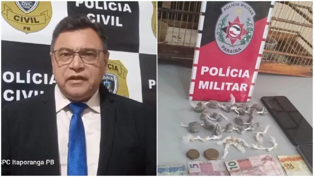  Polícias Civil e Militar prendem indivíduos por associação ao tráfico e roubo em Piancó