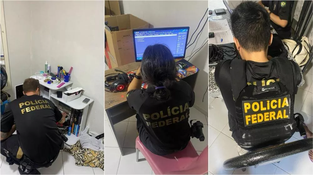 Polícia Federal deflagra operação no Sertão e cumpre mandados contra homem investigado por armazenamento de pornografia infantil