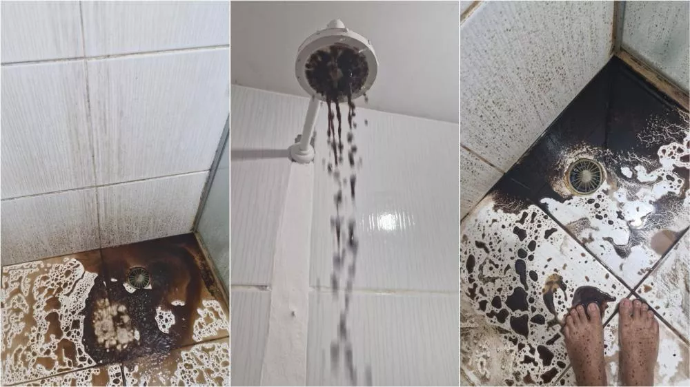 Moradora do bairro Mutirão, em Patos, reclama da coloração da água que tem chegado às torneiras; Cagepa explica motivos