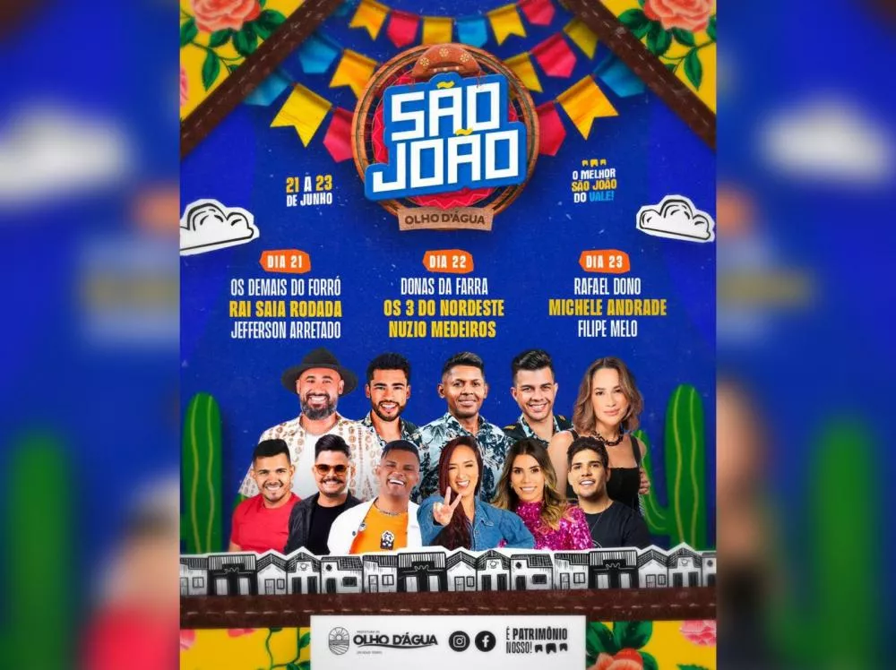 Olho D'água se prepara para realização do melhor São João do Vale