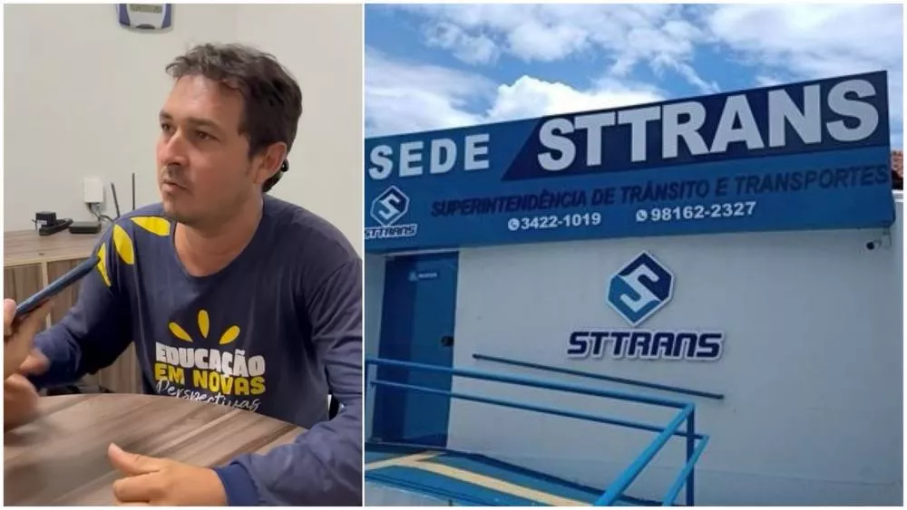 Cidadão reclama de multa por estacionar em área inexistente e diz que levará caso à justiça; Superintendente da STTrans recomenda análise presencial