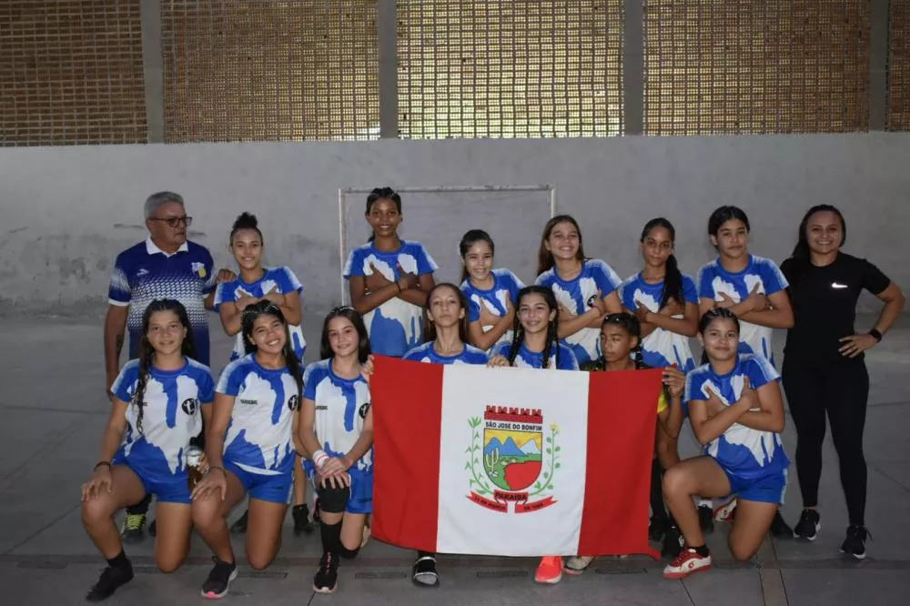 Equipe de Handebol de São José do Bonfim se sagra Tricampeã dos Jogos Escolares da Paraíba Etapa Regional.