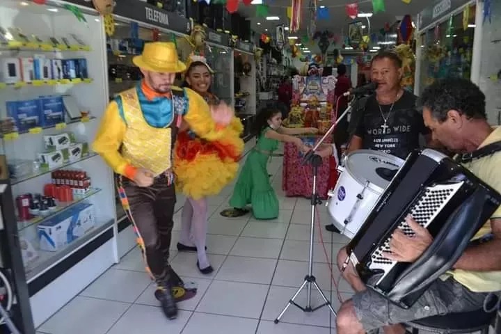 Inscrições para os concursos culturais São João no Meu Comércio e São João na Minha Rua vão até o dia 29 de maio