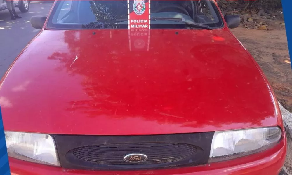 Veículo roubado é recuperado pela Polícia Militar em Teixeira-PB