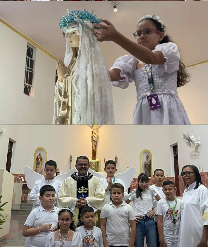 Encerramento do Mês Mariano em Malta, PB, celebra inclusão e homenageia mães de crianças com desenvolvimento atípico