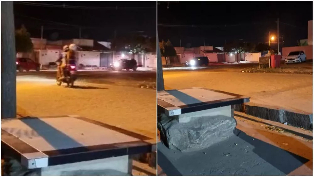 Morador denuncia risco à segurança em desvio criado após reforma da ponte do Mutirão em Patos-PB