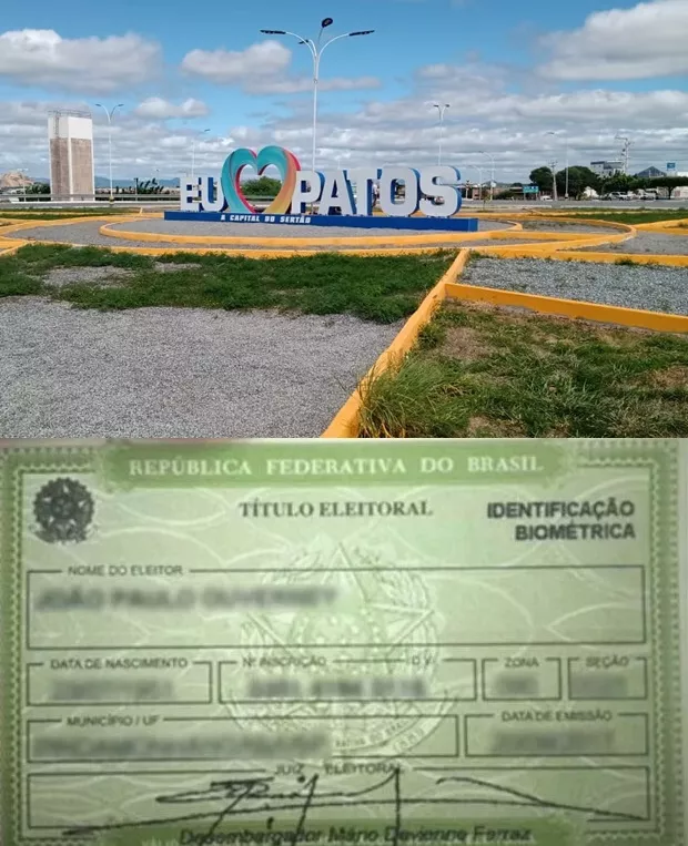 Patos tem número de eleitores parecidos, mas divergentes nas informações do TRE-PB e do TSE. Confira