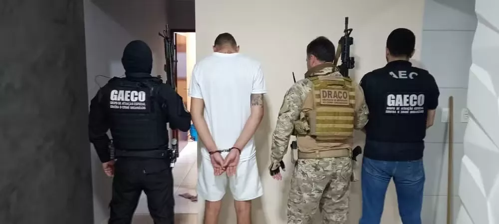 Polícia prende na Paraíba, suspeito de liderar grupo criminoso no Acre