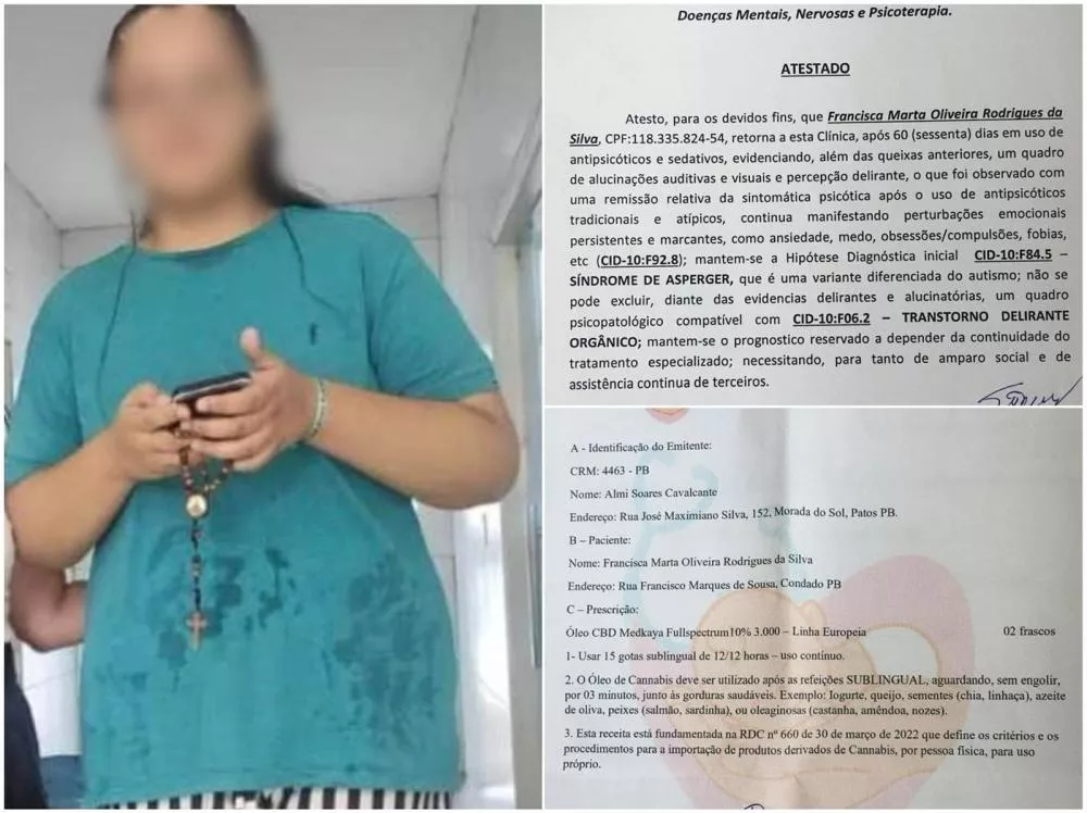 Família de adolescente com síndrome genética rara busca ajuda para tratamento médico em Condado-PB