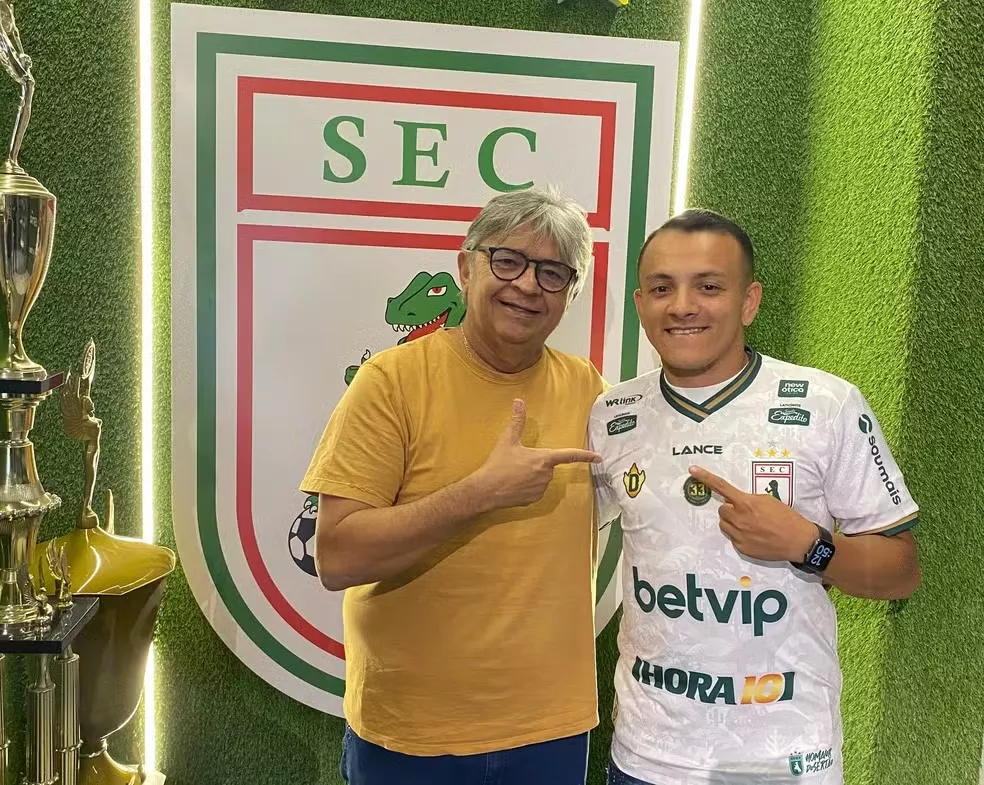 Sousa apresenta o meia Gionnotti, que retorna ao clube para a sequência da Série D