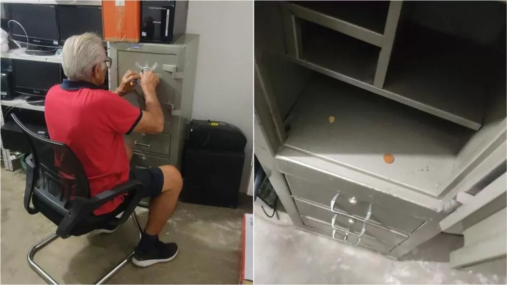 Após Justiça autorizar TCE-PB a arrombar cofre da Prefeitura de Boa Ventura, auditores encontram apenas R$ 0,05