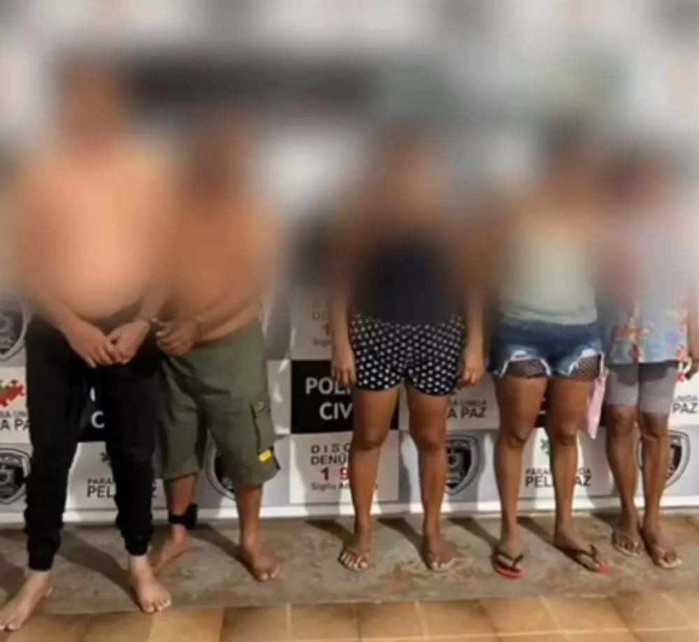 Operação Recaptura: DHE prende seis pessoas envolvidas no tráfico de drogas em Patos