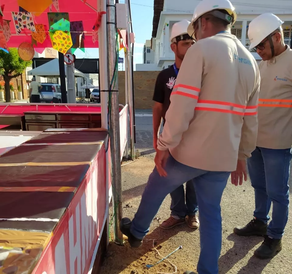 Terreiro do Forró recebe órgãos de fiscalização e segurança para inspeção das instalações e estrutura para o São João de Patos