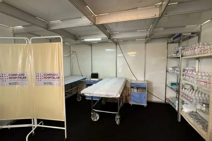 Posto médico para pronto atendimento no São João de Patos começou a funcionar na abertura da festa