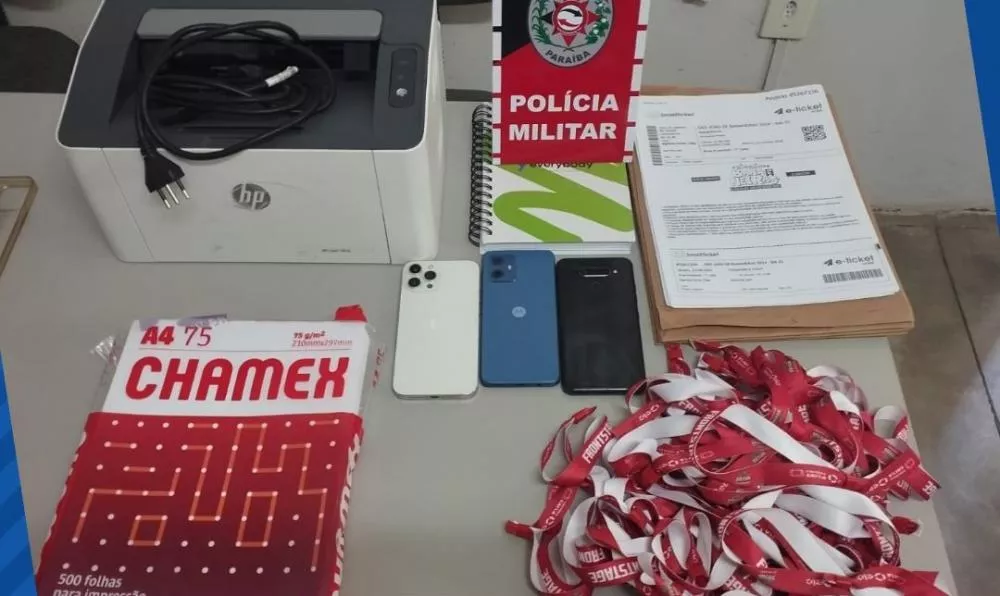 Guarnições da 2ª Cia/3º BPM apreendem materiais suspeitos em Malta