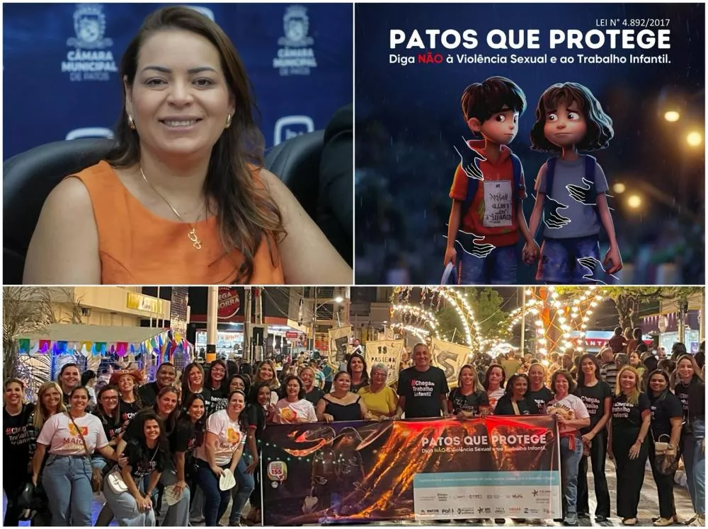 Vereadora Nadirgerlane agradece ao município de Patos por implementação da campanha "Patos que Protege" durante festas juninas