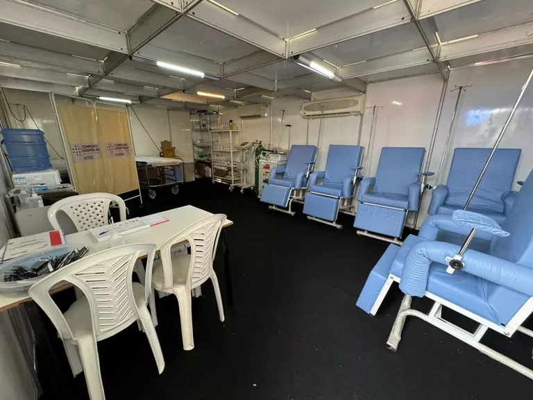 Representante da Secretaria de Saúde fala sobre posto médico instalado no Terreiro do Forró durante festejos juninos; veja vídeo